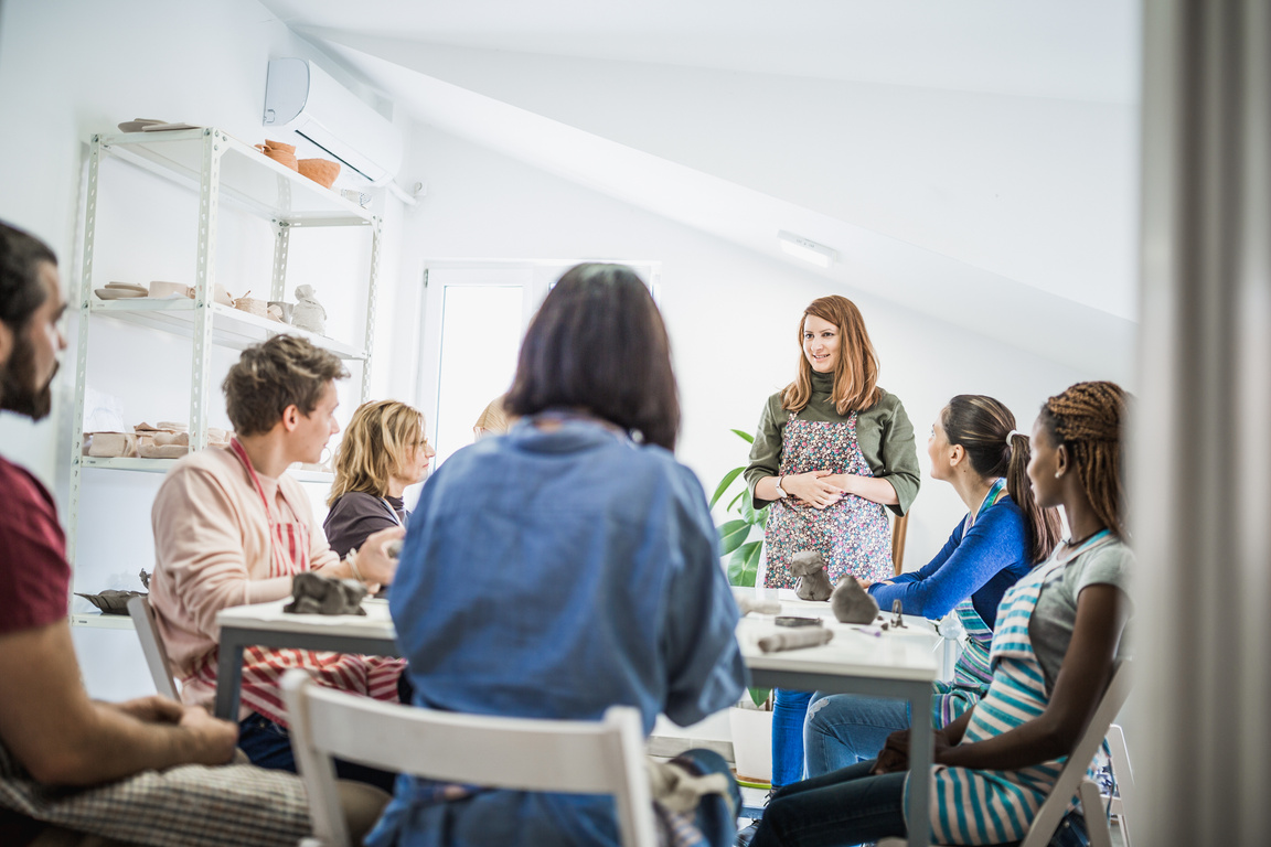 Group ceramic workshop